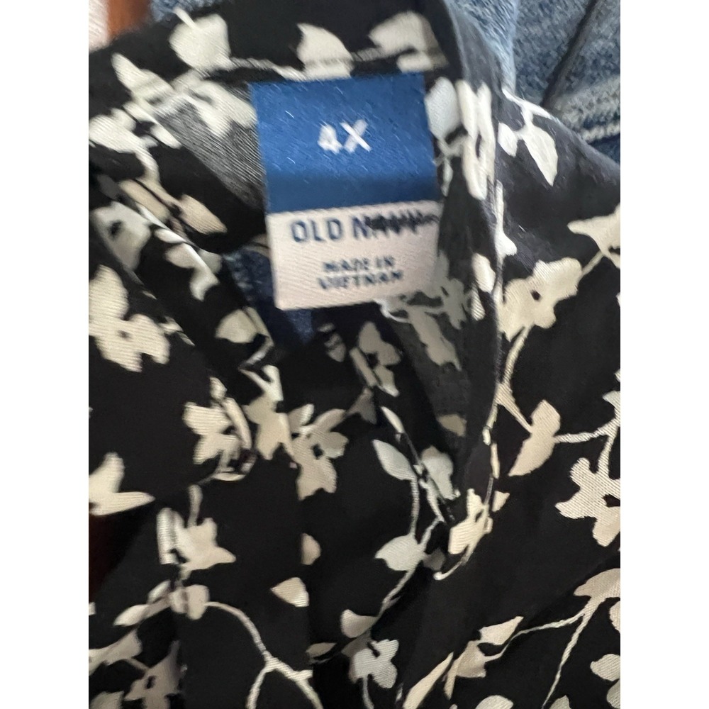Old Navy Dress Mini Flutter Bloomcore Floral 4X Boho Prairie Vacation Beach - Picture 9 of 10